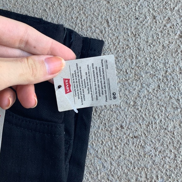 LEVI’S Boys 511 Slim Fit Soft Brushed Black Jeans Pants Size 5 Reg BRAND NEW - Picture 14 of 14